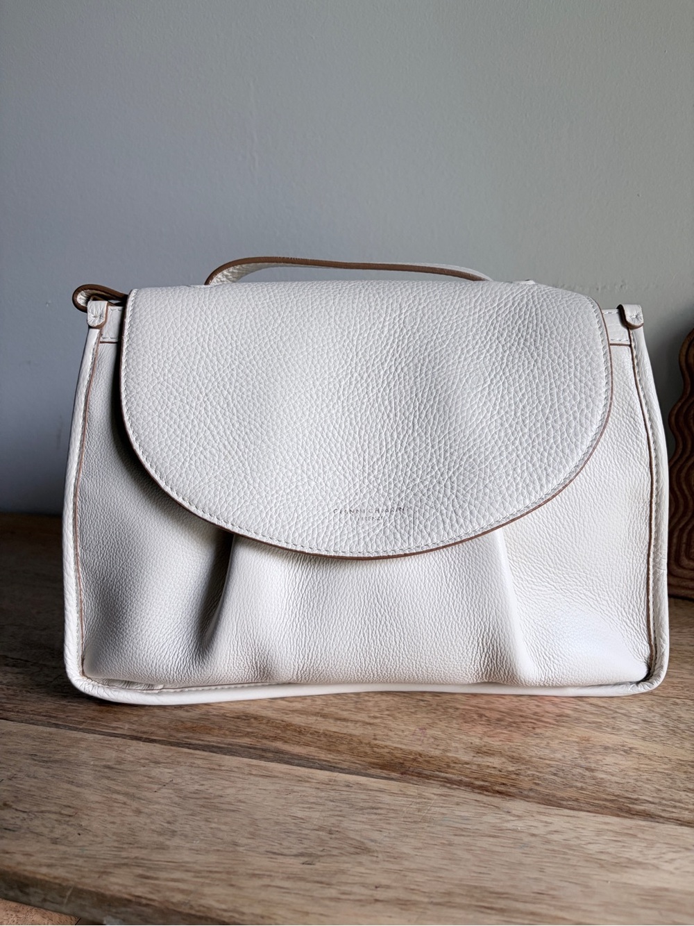 Gianni Chiarini SS23 Louise Cream Crossbody BS10171